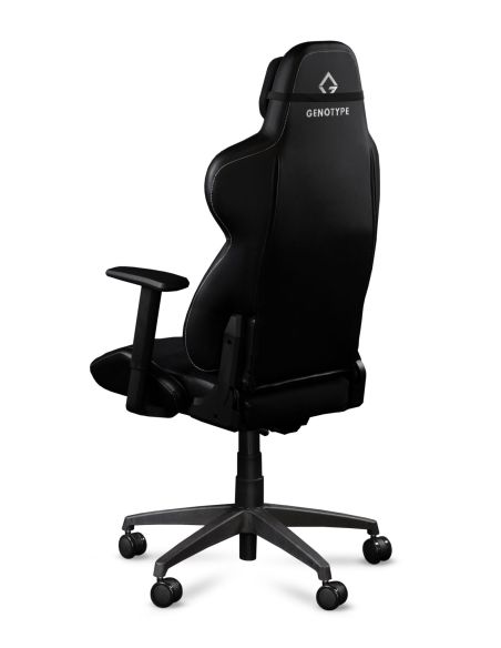 Silla Gamer Genotype X-tron Ergonomica Pc Reclinable 180 1d Apoyabrazos Regulables Tela Garantia Negra Giratoria Ruedas De Goma